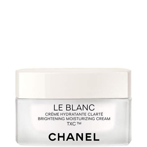 chanel le blanc moisturizing cream.